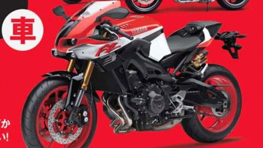 Yamaha MT-09 sportsbike